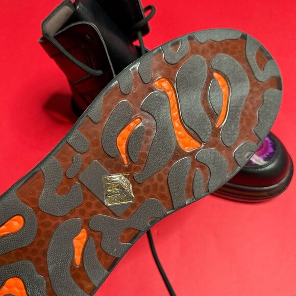 Unique Harajuku Street-Style Men's Fashion Sneakers, Size 10.5 - Picture 5 of 11